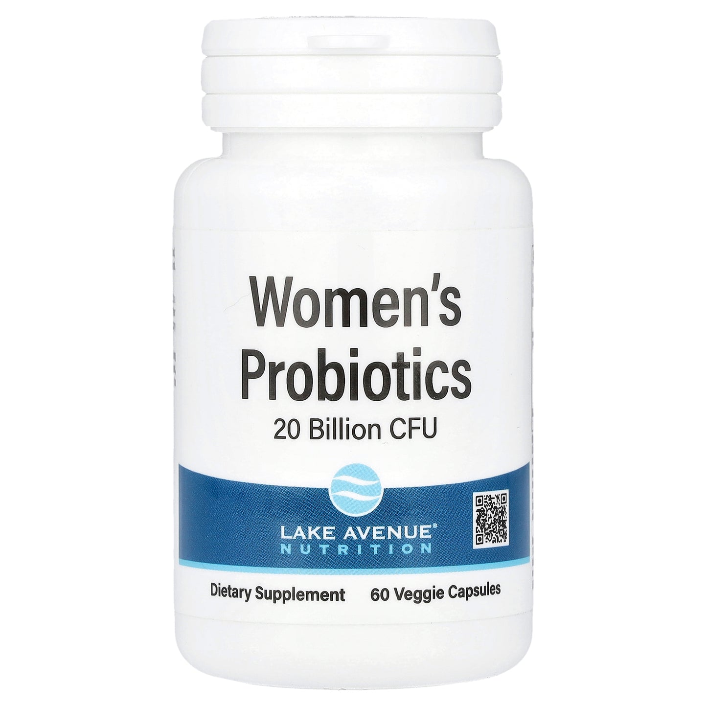 Lake Avenue Nutrition, Women's Probiotics, 20 Billion CFU, 60 Veggie Capsules