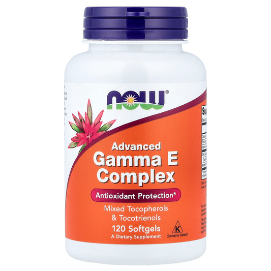 NOW Foods, Gamma E Complex, Advanced, 120 Softgels