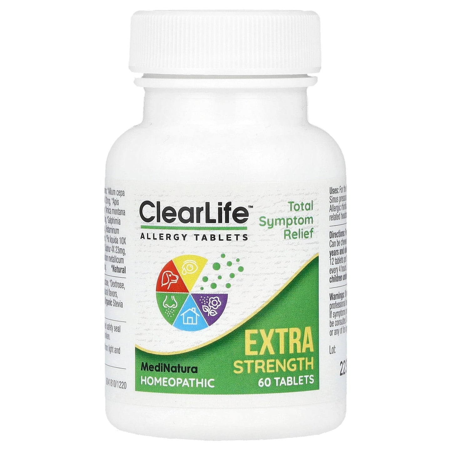 MediNatura, ClearLife™ Allergy Tablets, 60 Tablets