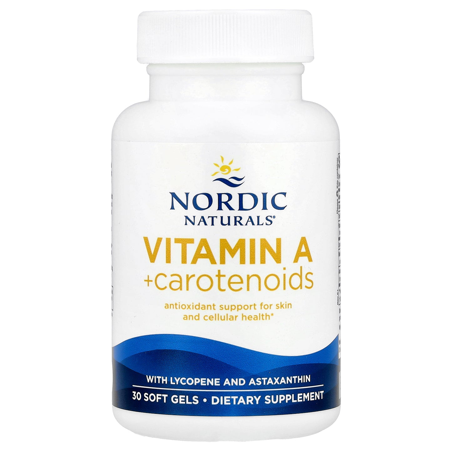 Nordic Naturals, Vitamin A + Carotenoids, 30 Soft Gels