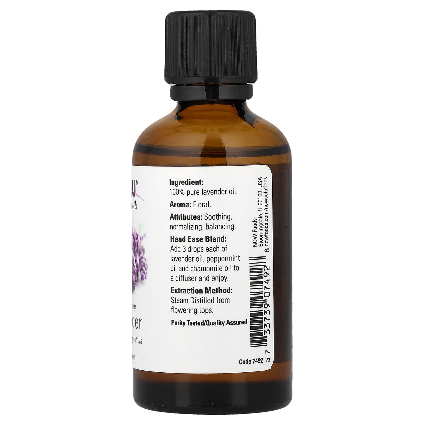 NOW Foods, Essential Oils, Lavender, 2 fl oz (59 ml)