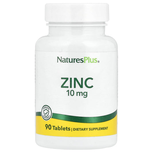 NaturesPlus, Zinc, 10 mg, 90 Tablets