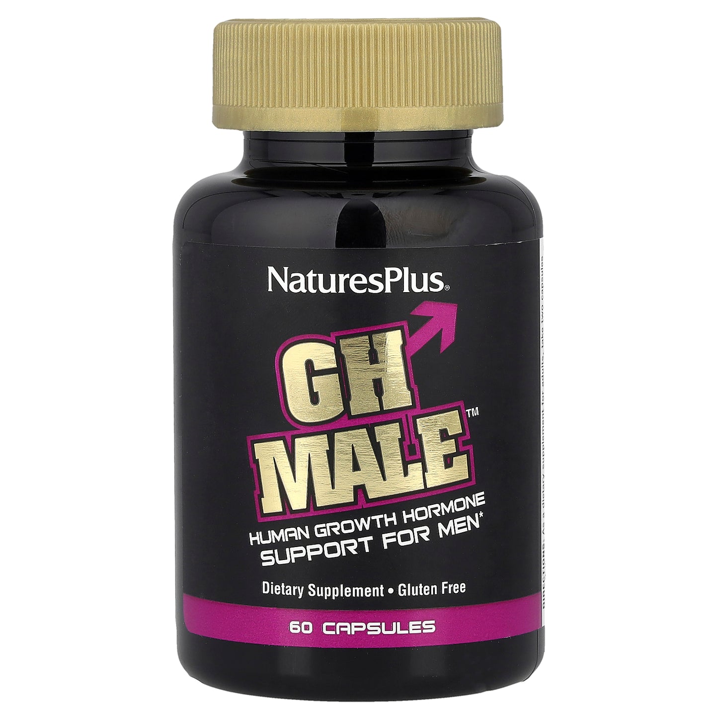 NaturesPlus, GH Male™, 60 Vegetarian Capsules