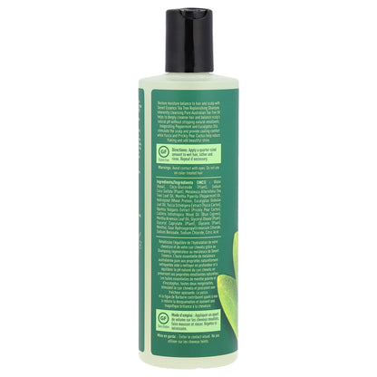 Desert Essence, Tea Tree Replenishing Shampoo with Peppermint and Yucca, 12.7 fl oz (375 ml)