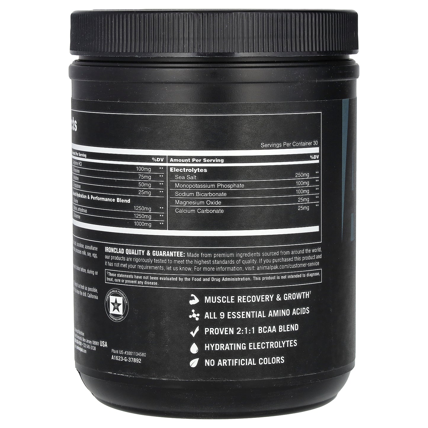 Animal, Juiced Aminos®, Strawberry Limeade, 13.3 oz (378 g)