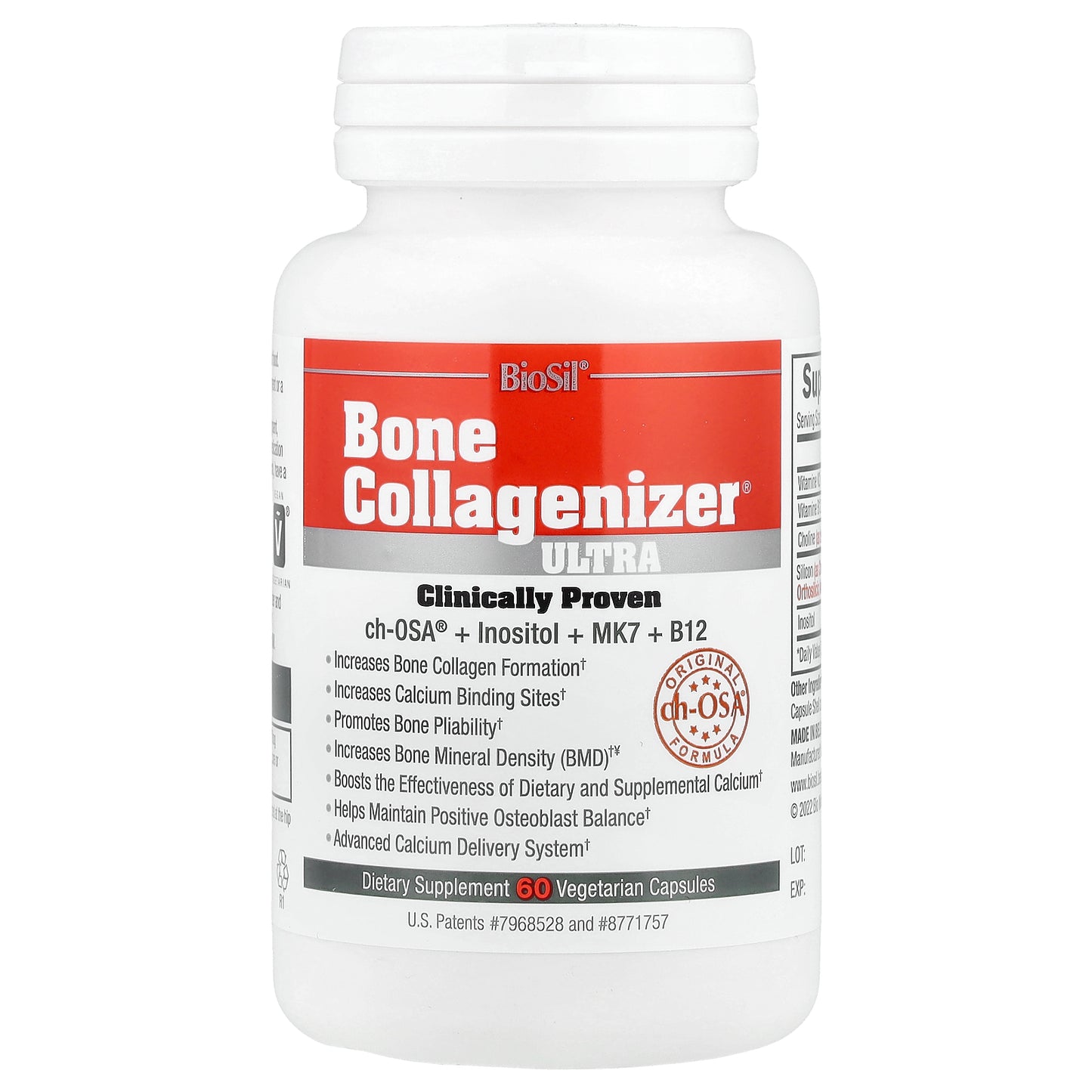 Biosil, Bone Collagenizer® Ultra, 60 Vegetarian Capsules