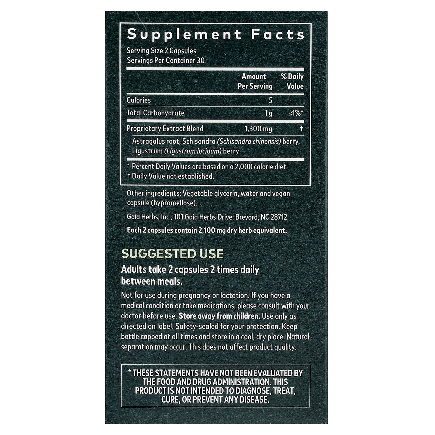 Gaia Herbs, Astragalus Supreme, 60 Vegan Liquid Phyto-Caps