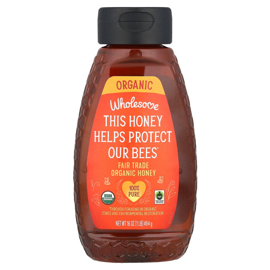 Wholesome Sweeteners, Fair Trade Organic Honey, 16 oz (454 g)