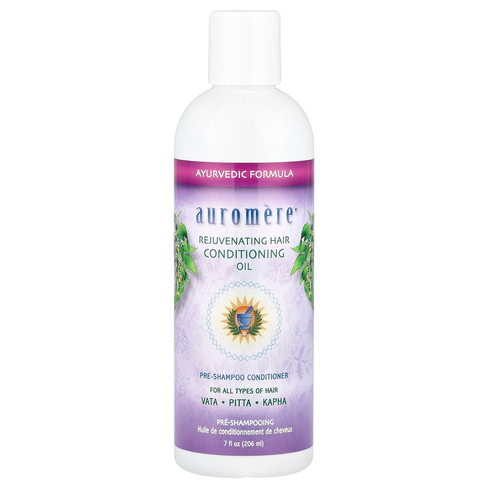 Auromere, Rejuvenating Hair Conditioning Oil, For All Types of Hair, 7 fl oz (206 ml)