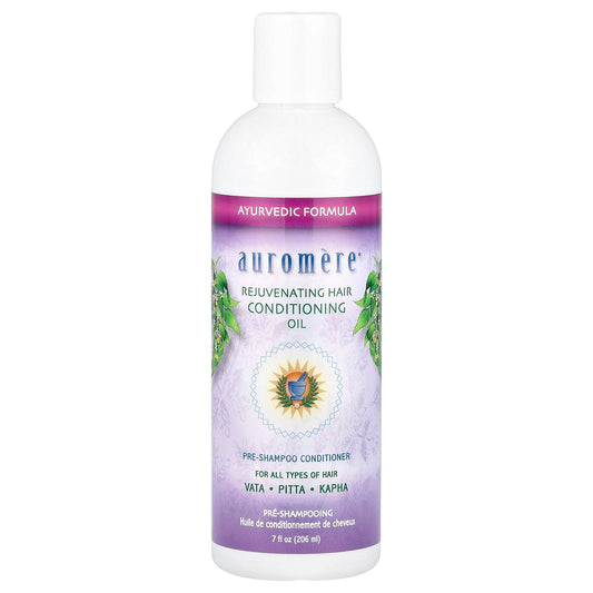 Auromere, Rejuvenating Hair Conditioning Oil, For All Types of Hair, 7 fl oz (206 ml)