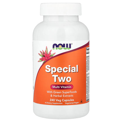 NOW Foods, Special Two, Multi Vitamin, 240 Veg Capsules