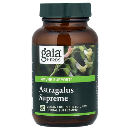 Gaia Herbs, Astragalus Supreme, 60 Vegan Liquid Phyto-Caps