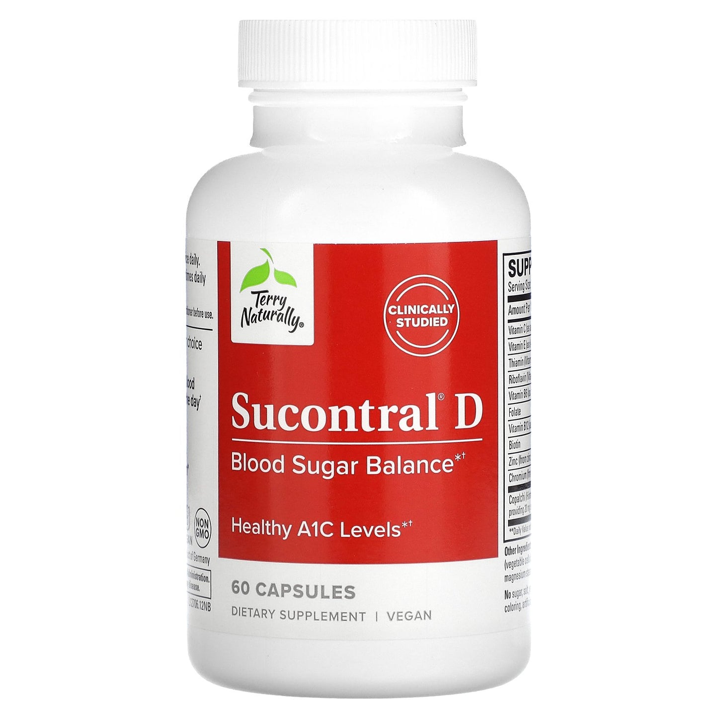 Terry Naturally, Sucontral D, 60 Capsules