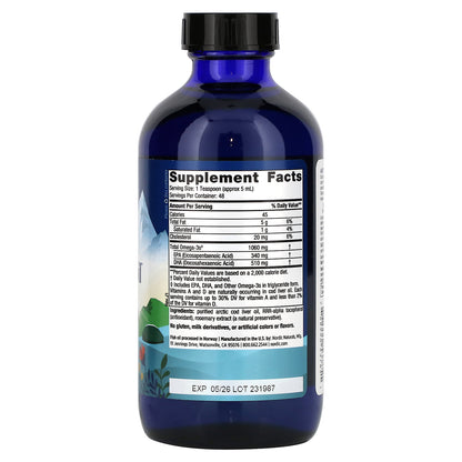 Nordic Naturals, Arctic Cod Liver Oil, Unflavored, 8 fl oz (237 ml)