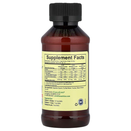 ChildLife Essentials, Zinc Plus™, Natural Mango Strawberry, 4 fl oz (118 ml)