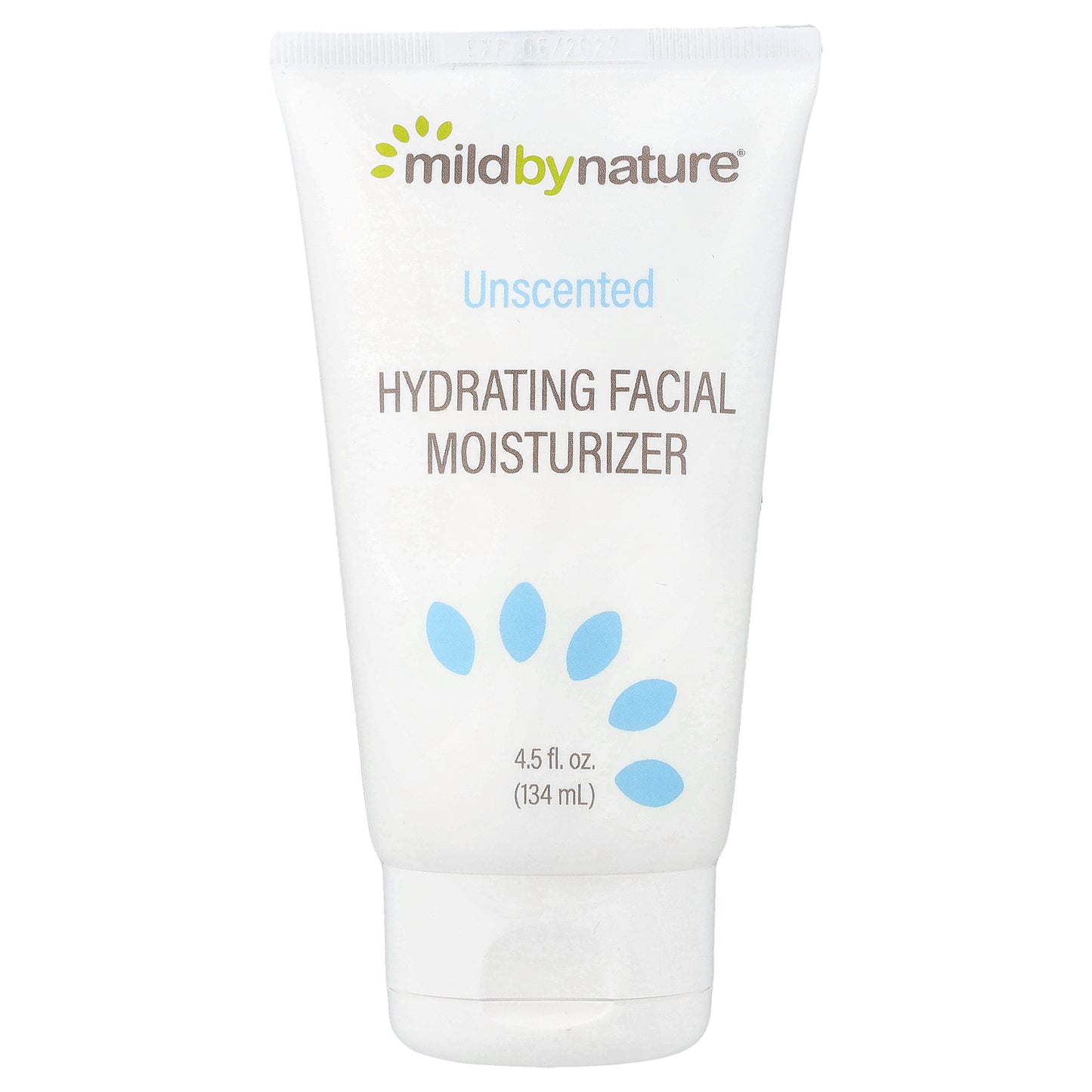 Mild By Nature, Hydrating Facial Moisturizer, Unscented, 4.5 fl oz (134 mL)