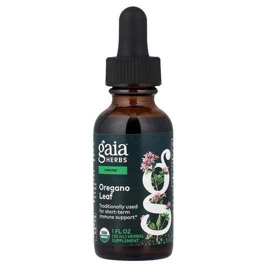 Gaia Herbs, Oregano Leaf, 1 fl oz (30 ml)