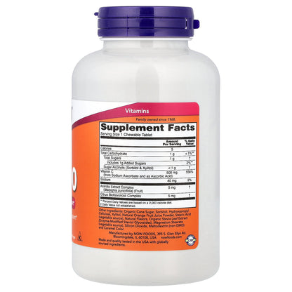 NOW Foods, C-500, Orange, 100 Tablets