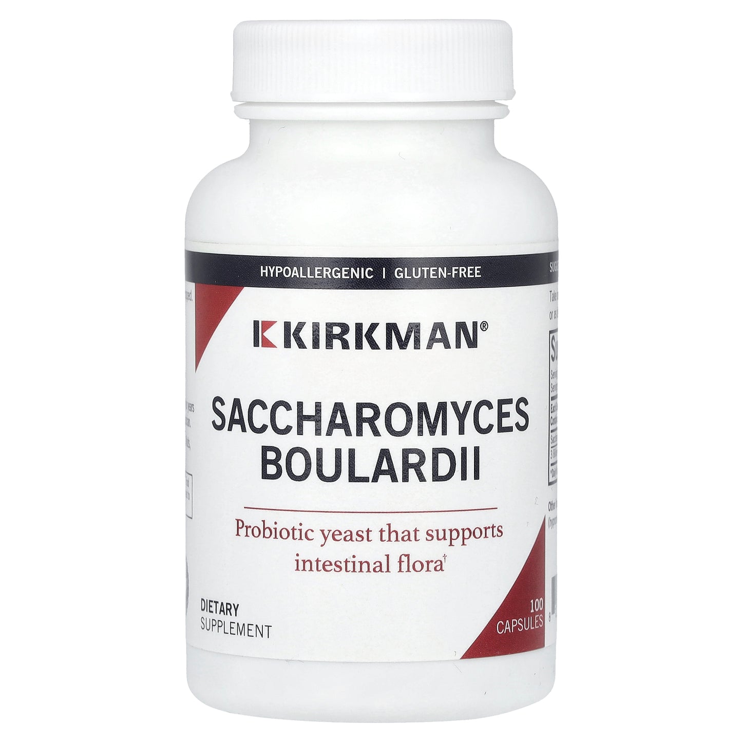 Kirkman Labs, Saccharomyces Boulardii, 100 Capsules