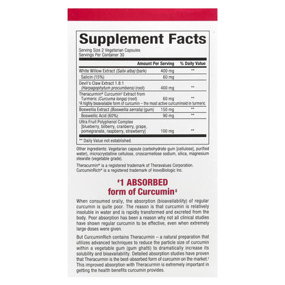 Natural Factors, CurcuminRich®, Joint Curcumizer®, 60 Vegetarian Capsules