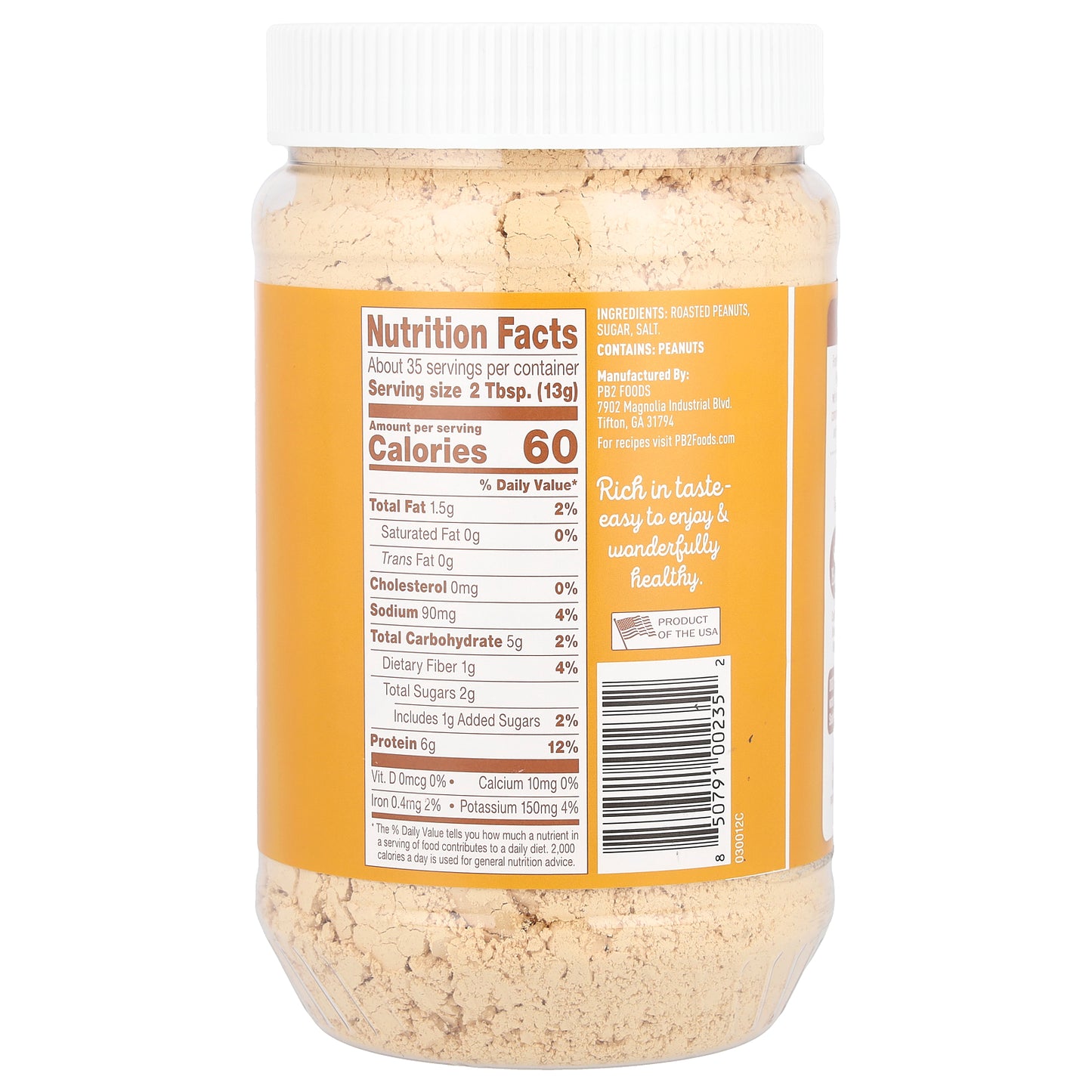 PB2 Foods, Original Powdered Peanut Butter, 16 oz (454 g)