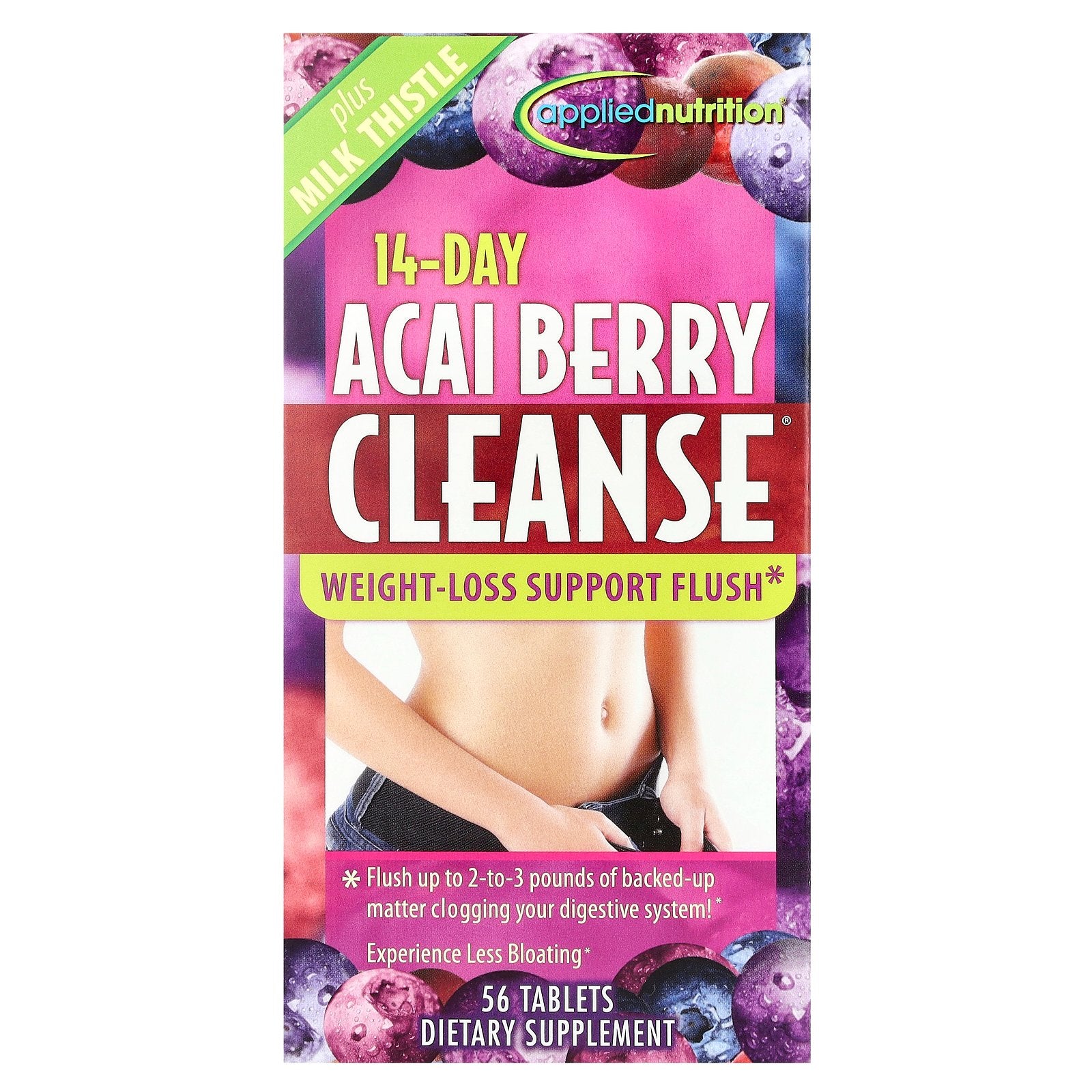 Applied Nutrition, 14-Day Acai Berry Cleanse®, 56 Tablets