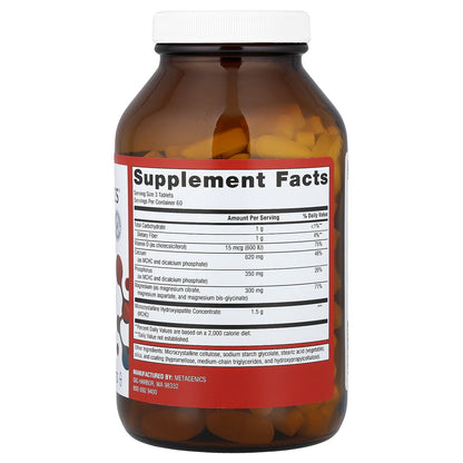 Metagenics, Bone Builder® With Magnesium, 180 Tablets