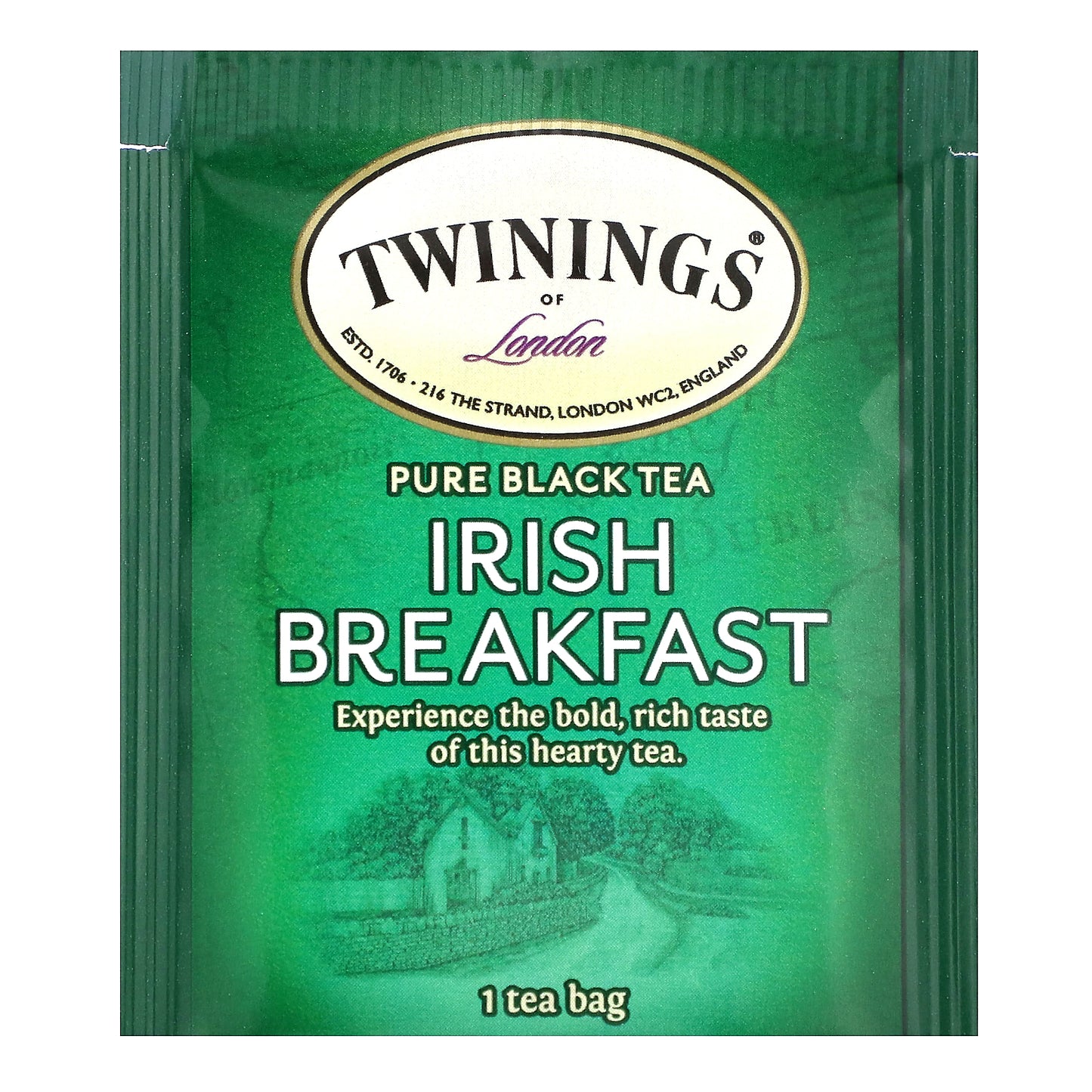 Twinings, Pure Black Tea, Irish Breakfast, 20 Tea Bags, 1.41 oz (40 g)