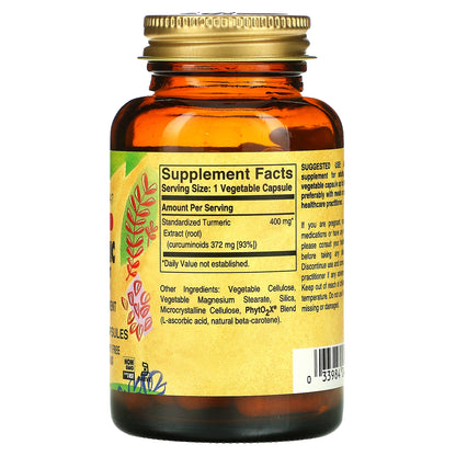 Solgar, Turmeric Root Extract, 60 Vegetable Capsules