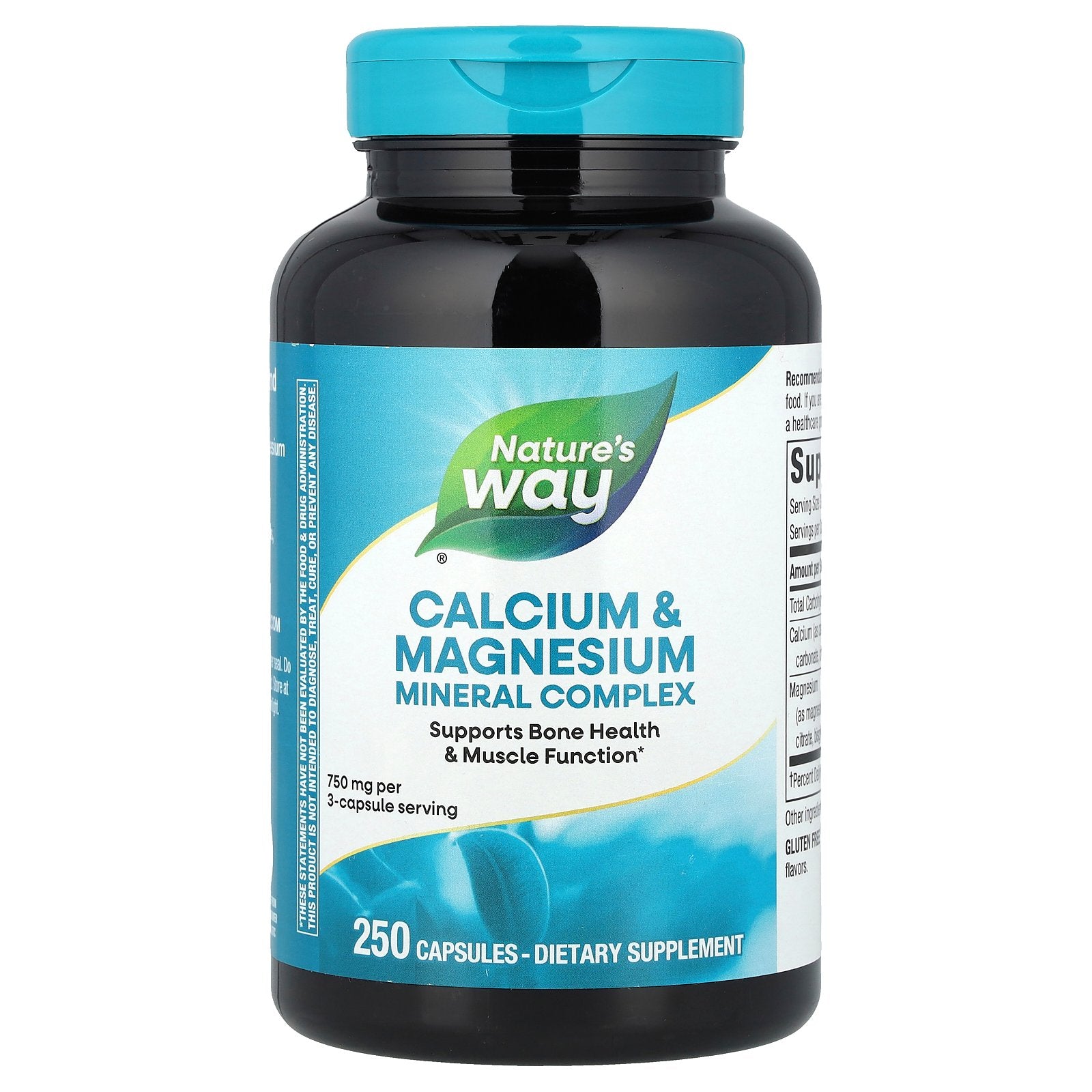 Nature's Way, Calcium & Magnesium Mineral Complex, 250 Capsules