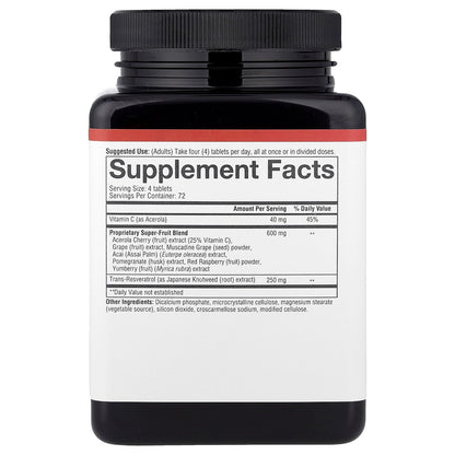 Youtheory, Resveratrol, 290 Tablets