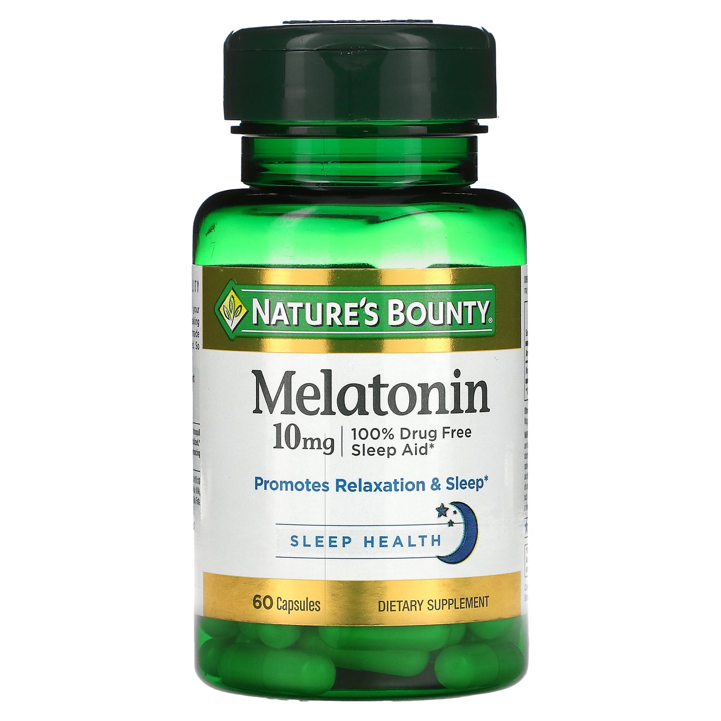 Nature's Bounty, Melatonin, 10 mg, 60 Capsules