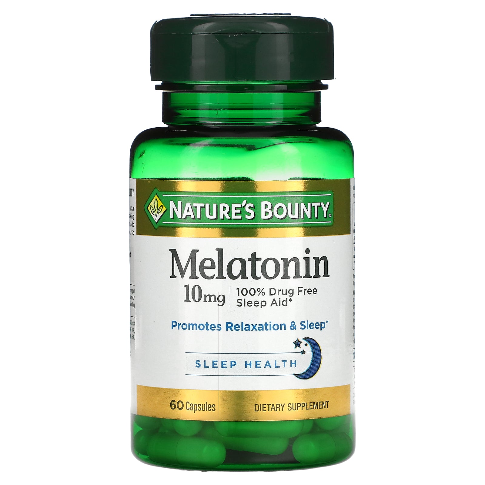 Nature's Bounty, Melatonin, 10 mg, 60 Capsules