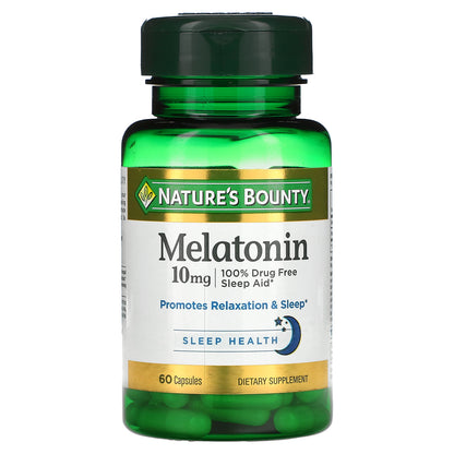 Nature's Bounty, Melatonin, 10 mg, 60 Capsules