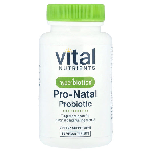 Vital Nutrients, Hyperbiotics®, Pro-Natal Probiotic, 30 Vegan Tablets