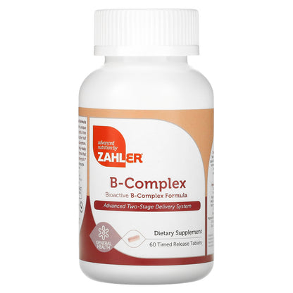 Zahler, B-Complex, 60 Timed Release Tablets