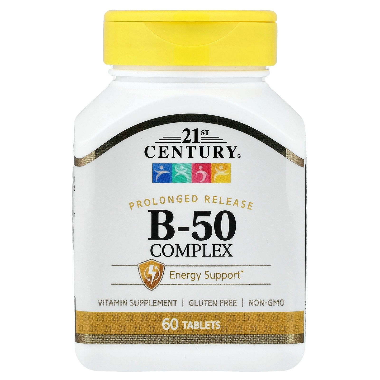 21st Century, B-50 Complex, Prolonged Release, 60 Tablets