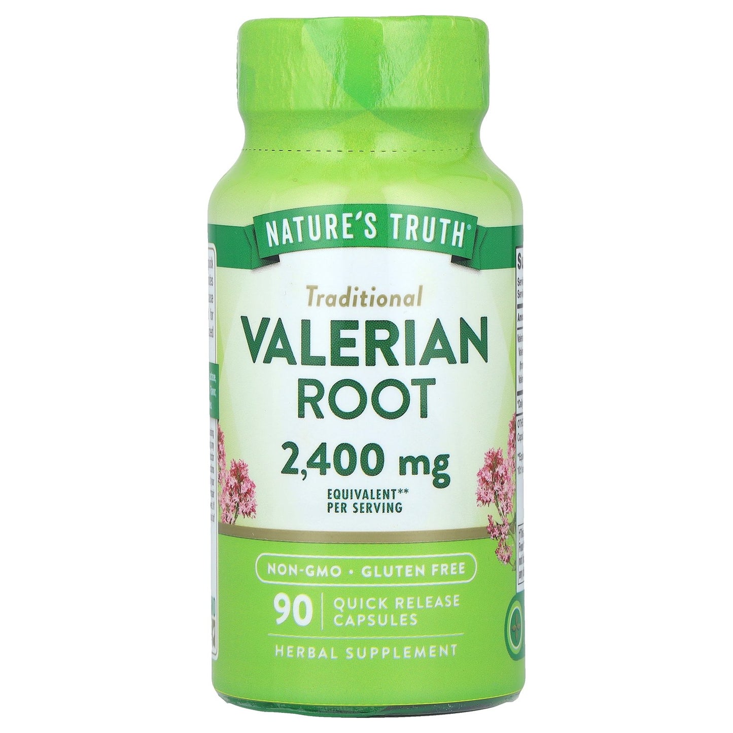 Nature's Truth, Valerian Root, 90 Quick Release Capsules (1,200 mg per Capsule)