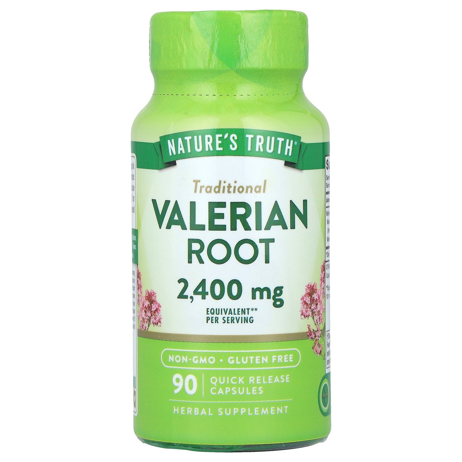 Nature's Truth, Valerian Root, 90 Quick Release Capsules (1,200 mg per Capsule)
