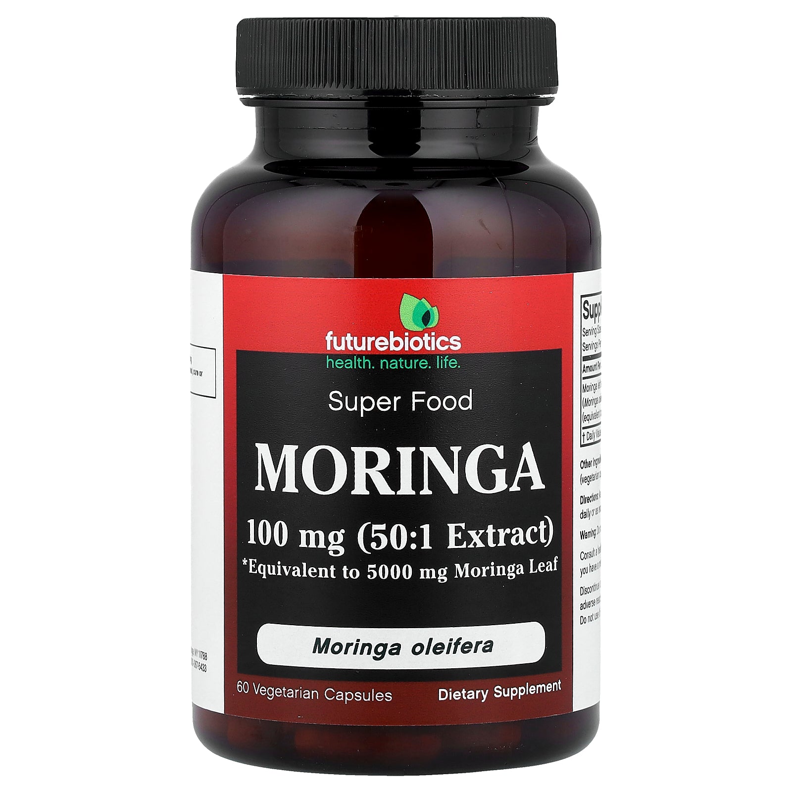 Futurebiotics, Moringa, 100 mg, 60 Vegetarian Capsules