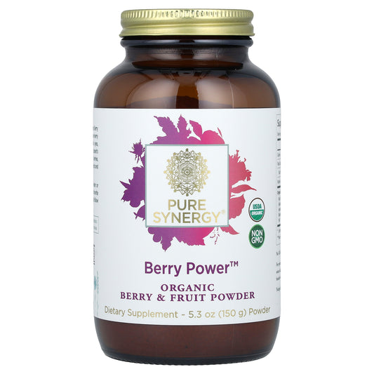 Pure Synergy, Berry Power™, Organic Berry & Fruit Powder, 5.3 oz (150 g)