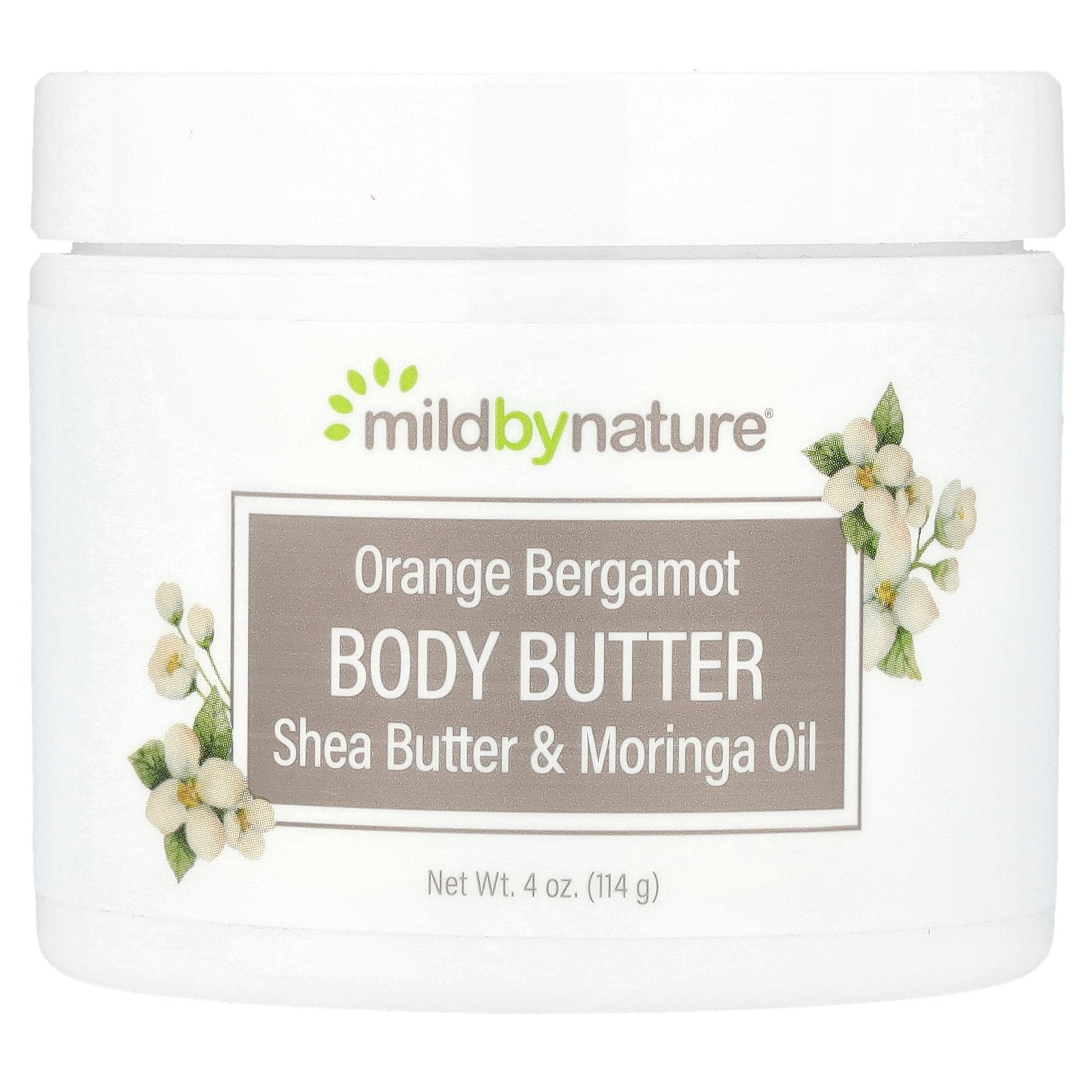 Mild By Nature, Orange Bergamot Body Butter, 4 oz (114 g)