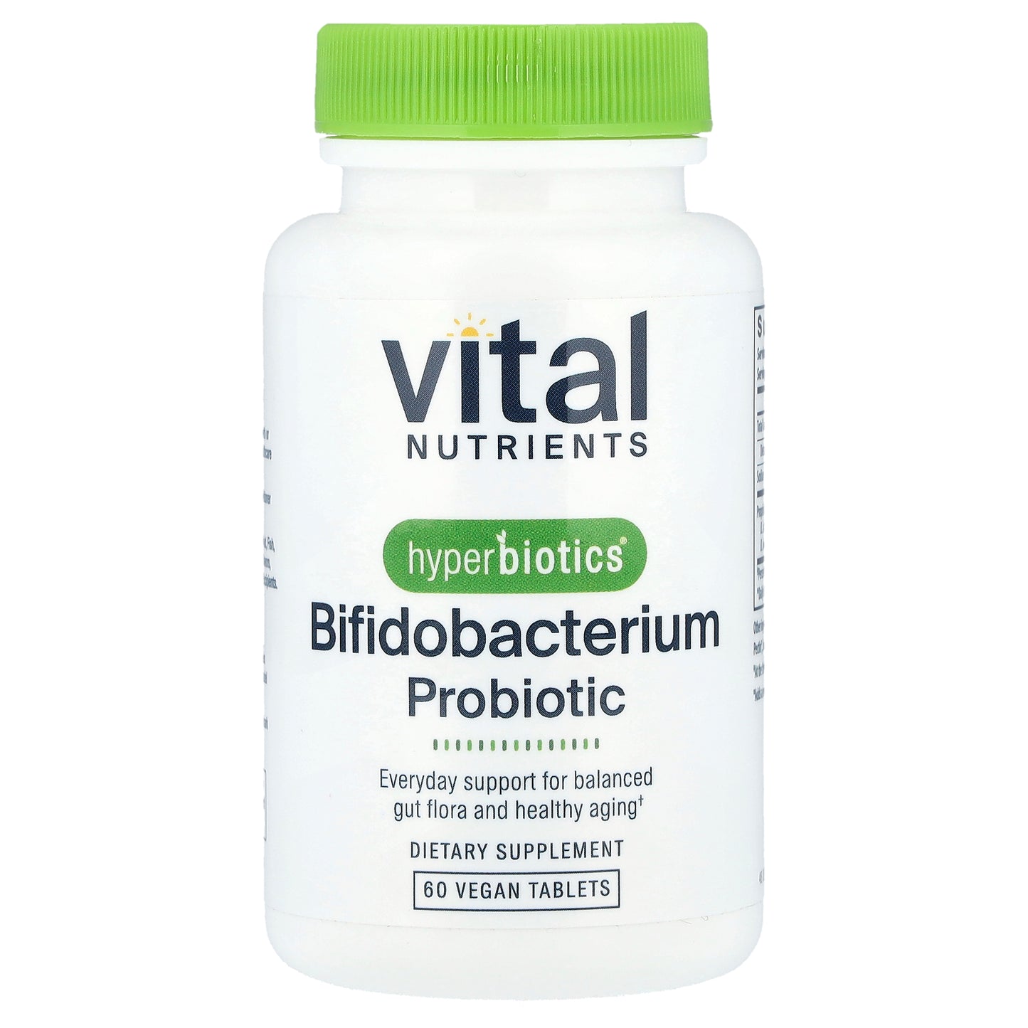 Vital Nutrients, Hyperbiotics®, Bifidobacterium Probiotic, 60 Vegan Tablets