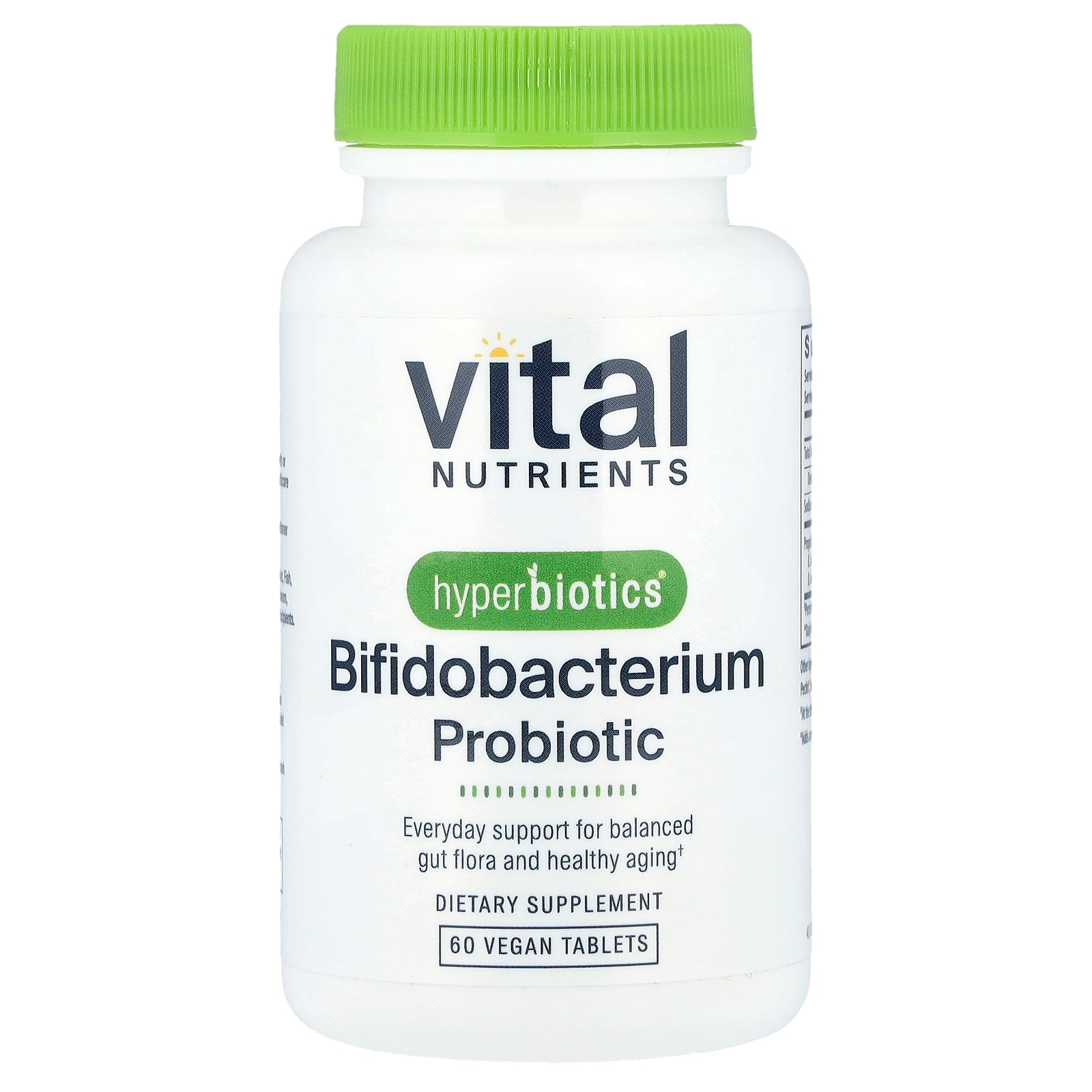 Vital Nutrients, Hyperbiotics®, Bifidobacterium Probiotic, 60 Vegan Tablets
