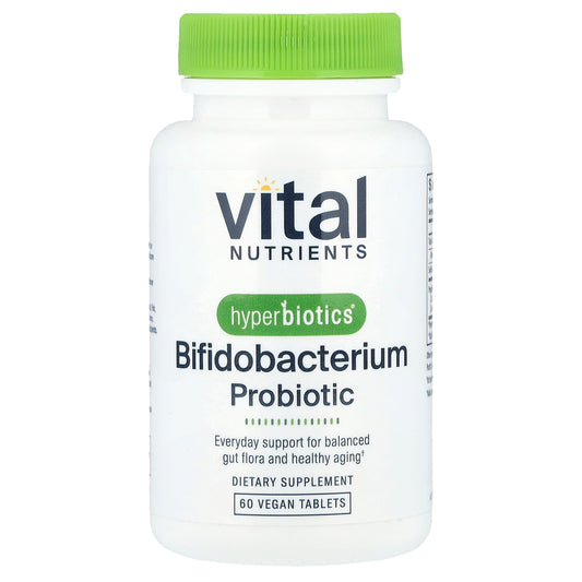 Vital Nutrients, Hyperbiotics®, Bifidobacterium Probiotic, 60 Vegan Tablets