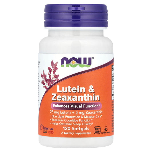 NOW Foods, Lutein & Zeaxanthin , 120 Softgels