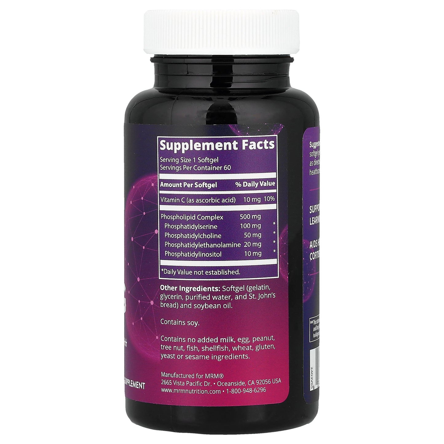 MRM Nutrition, PS, 60 Softgels