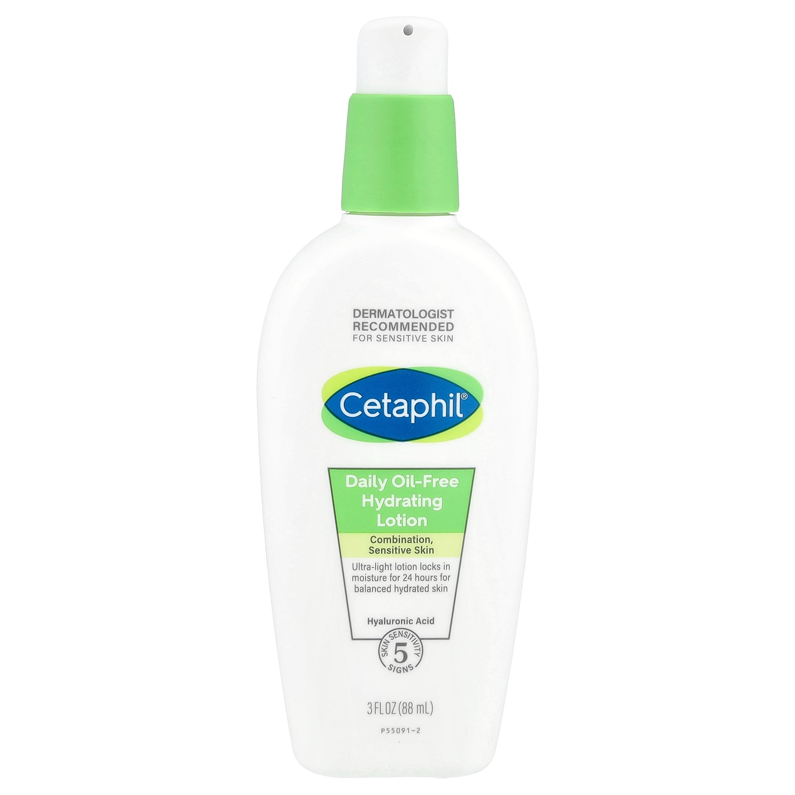 Cetaphil, Daily Oil-Free Hydrating Lotion, 3 fl oz (88 ml)