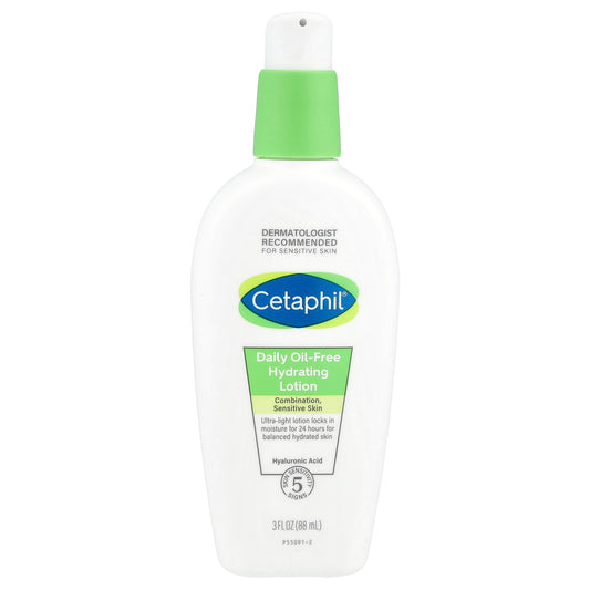 Cetaphil, Daily Oil-Free Hydrating Lotion, 3 fl oz (88 ml)