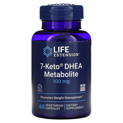 Life Extension, 7-Keto DHEA Metabolite, 100 mg, 60 Vegetarian Capsules